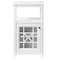 Alaterre Furniture Derby 17"W x 29"H  Deluxe Floor Storage Cabinet ANDE78WH - alternate 3